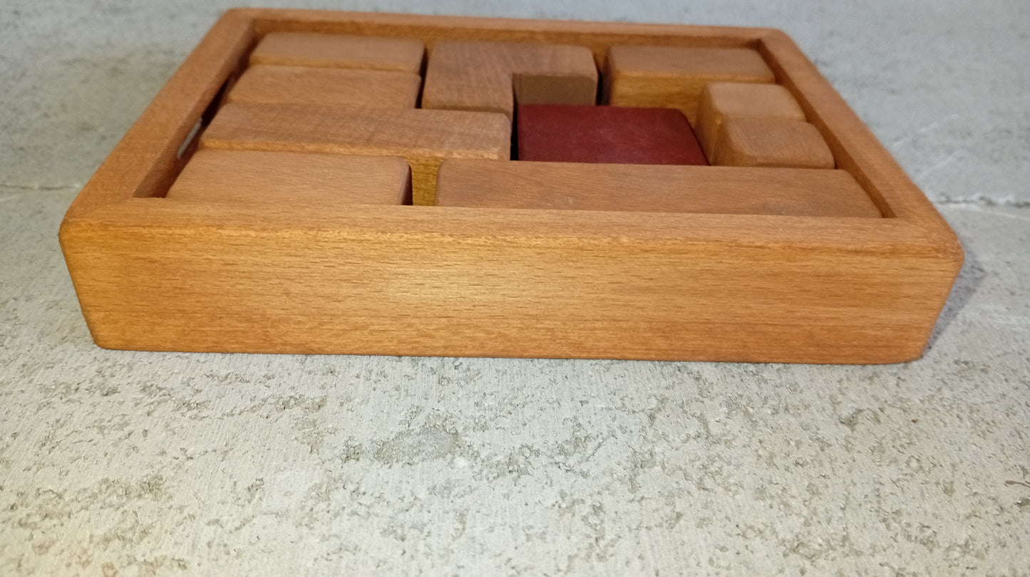 IMHOTEP : Casse-tête en bois (jusqu’à 3 niveaux de difficulté)