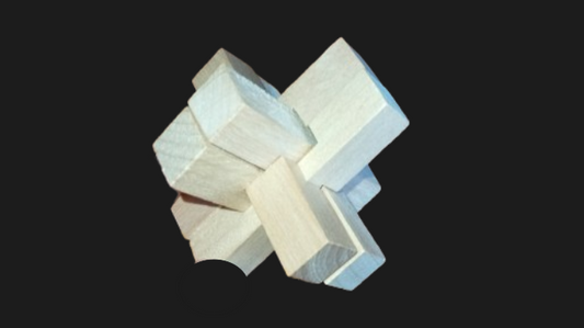 Photo casse tete croix de charpentier