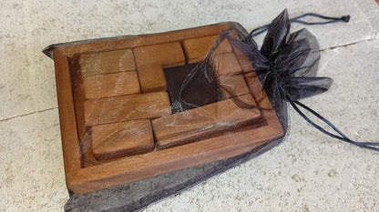 IMHOTEP : Casse-tête en bois (jusqu’à 3 niveaux de difficulté)