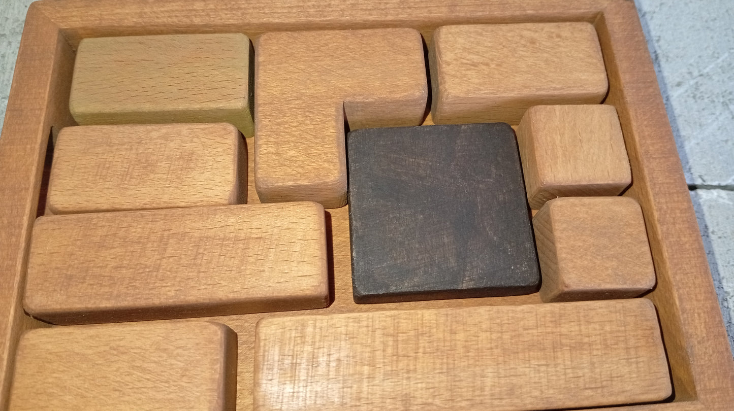 IMHOTEP : Casse-tête en bois (jusqu’à 3 niveaux de difficulté)