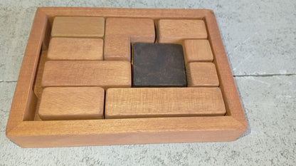 IMHOTEP : Casse-tête en bois (jusqu’à 3 niveaux de difficulté)