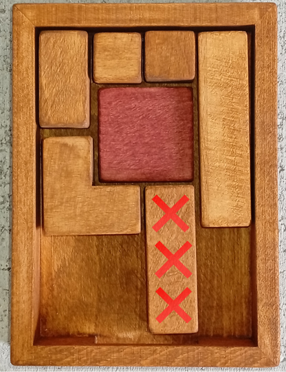 IMHOTEP : Casse-tête en bois (jusqu’à 3 niveaux de difficulté)