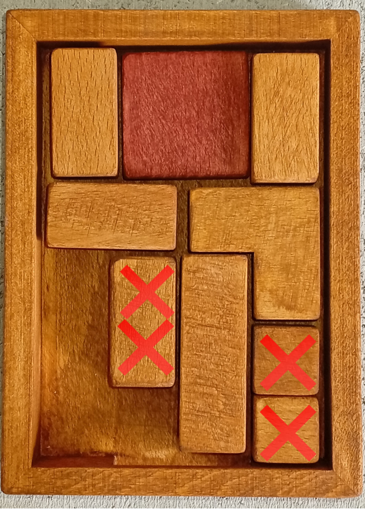 IMHOTEP : Casse-tête en bois (jusqu’à 3 niveaux de difficulté)