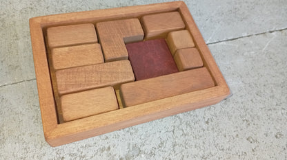 IMHOTEP : Casse-tête en bois (jusqu’à 3 niveaux de difficulté)