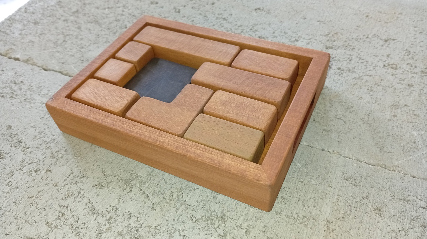 IMHOTEP : Casse-tête en bois (jusqu’à 3 niveaux de difficulté)