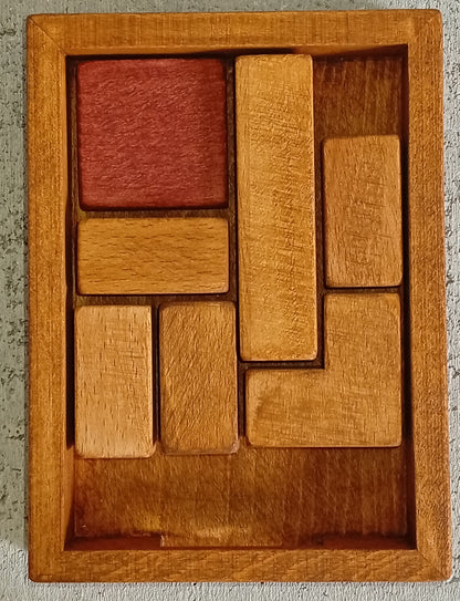 IMHOTEP : Casse-tête en bois (jusqu’à 3 niveaux de difficulté)