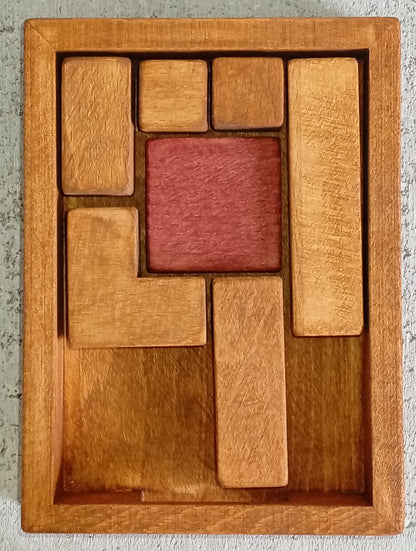 IMHOTEP : Casse-tête en bois (jusqu’à 3 niveaux de difficulté)