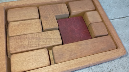 IMHOTEP : Casse-tête en bois (jusqu’à 3 niveaux de difficulté)